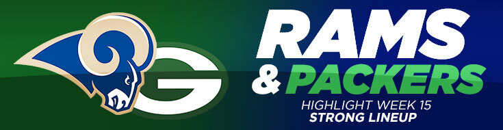 Rams and Packers Highlight Week 15 Strong Lineup