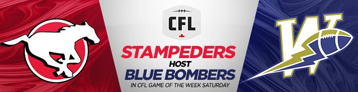Winnipeg Blue Bombers vs. Calgary Stampeders CFL Odds (07-30-2022)