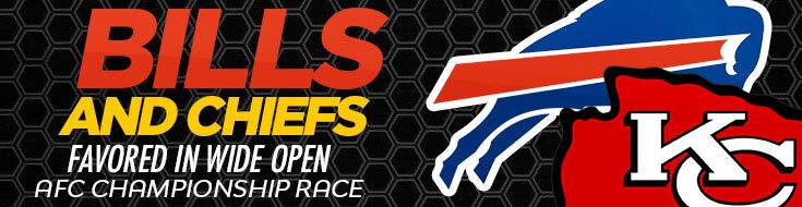 Bills and Chiefs Favored in Wide Open AFC Championship Race