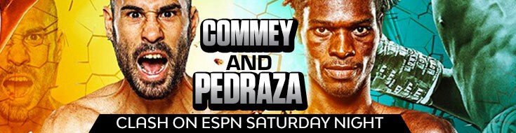 Junior Welterweight Bout Pedraza vs. Commey Boxing Odds (08-27-2022)