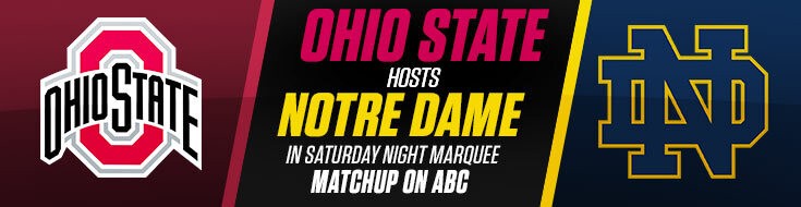 Notre Dame Fighting Irish vs. Ohio State Buckeyes NCAAF Odds (09-03-2022)