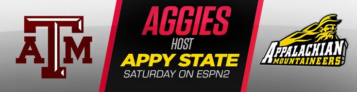 Appalachian State vs. Texas A&M Aggies NCAAF Betting Odds (09-10-2022)