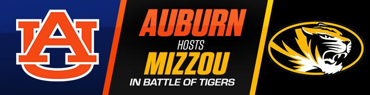 College Football Betting Odds Missouri Tigers vs. Auburn Tigers (09-24-2022)