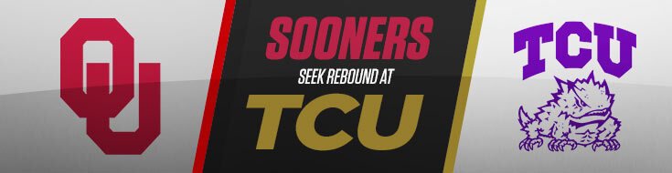 College Football Odds Oklahoma Sooners vs. TCU Horned Frogs (10-01-2022)