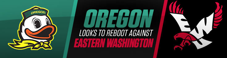 Eastern Washington Eagles vs. Oregon Ducks NCAAF Odds (09-10-2022)