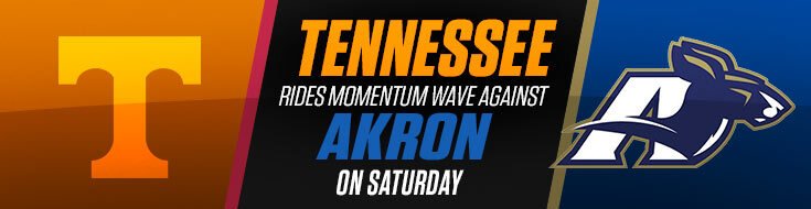 NCAAF Best Bets & Odds Akron Zips vs. Tennessee Volunteers (09-17-2022)
