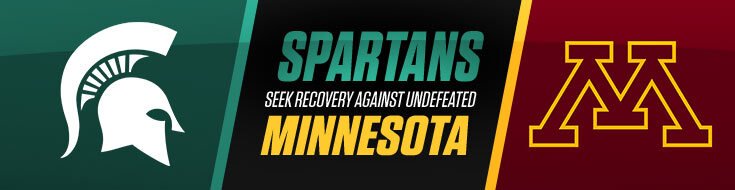 NCAAF Odds Minnesota Golden Gophers vs. Michigan State Spartans (09-24-2022)
