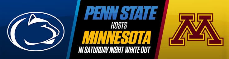 Minnesota Golden Gophers vs. Penn State Nittany Lions Odds (10-22-2022)