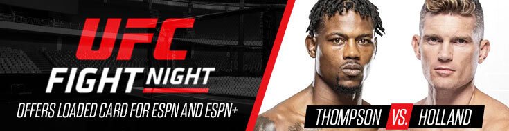 UFC Fight Night Main Card Thompson vs. Holland Betting Preview (12-03-2022)