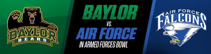2022 Armed Forces Bowl Baylor Bears vs. Air Force Falcons Picks (12-22-2022)