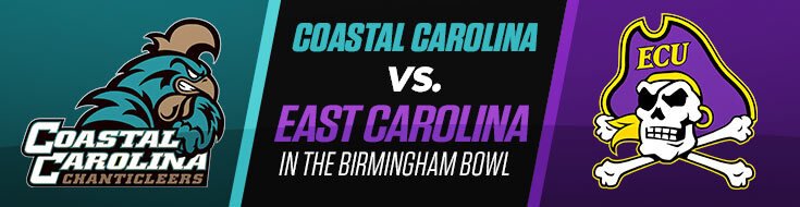 2022 Birmingham Bowl Coastal Carolina vs. East Carolina Betting (12-27-2022)