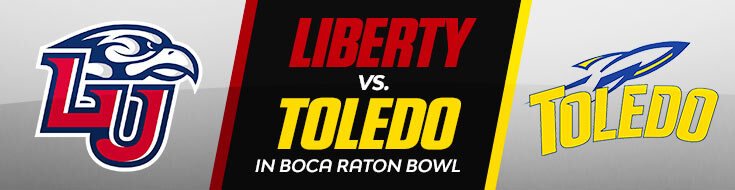 2022 Boca Raton Bowl Liberty Flames vs. Toledo Rockets Picks (12-20-2022)