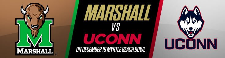 2022 Myrtle Beach Bowl Marshall vs. UConn Betting Picks & Odds (12-19-2022)
