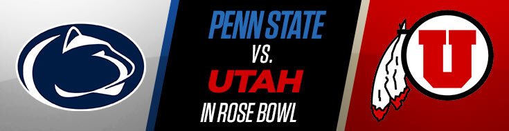 2022 Rose Bowl Penn State vs. Utah Utes Betting Odds & Picks (01-02-2023)