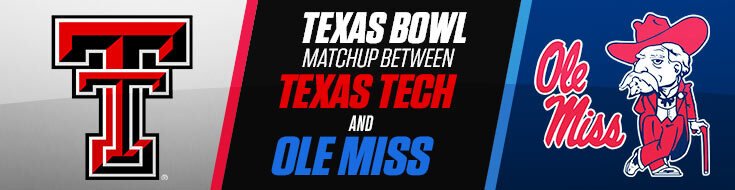 2022 Texas Bowl Texas Tech Red Raiders vs. Ole Miss Rebels Picks (12-28-2022)