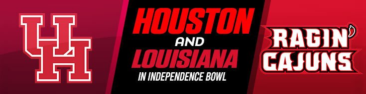 Houston Cougars vs. Louisiana Ragin’ Cajuns Independence Bowl Picks (12-23-2022)