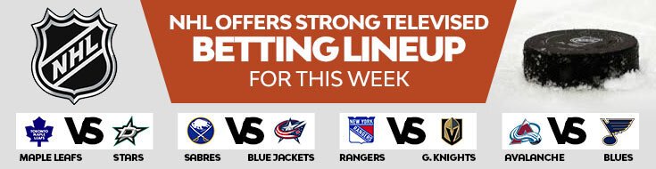 NHL Offers Strong Televised Betting Lineup for This Week