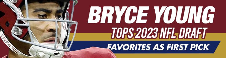 Bryce Young Tops 2023 NFL Draft Favorites as First Pick