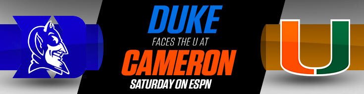 Miami Hurricanes vs. Duke Blue Devils College Basketball Odds (01-21-2023)