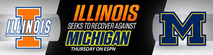 Michigan Wolverines vs. Illinois Fighting Illini CBB Updated Odds (03-02-2023)