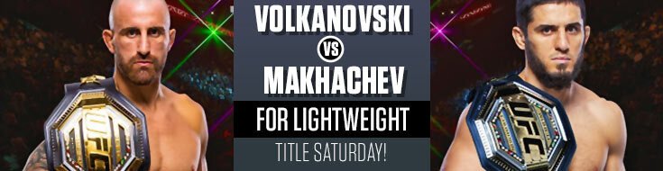 UFC 284 Makhachev vs. Volkanovski Main Card Betting Odds (02-11-2023)