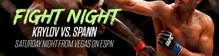 UFC Fight Night Main Card Krylov vs. Spann Betting Odds & Picks (02-25-2023)