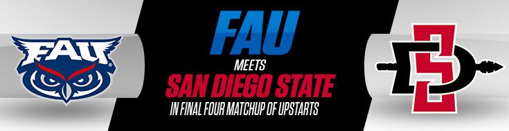 FAU Owls vs. San Diego State Final Four Betting Odds & Picks (04-01-2023)