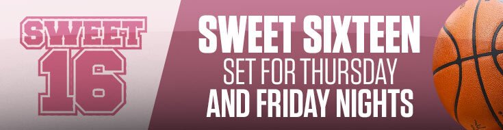 NCAA Tournament Sweet Sixteen Set for Thursday & Friday Nights