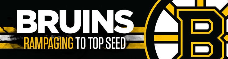 NHL Boston Bruins Rampaging to Top Seed