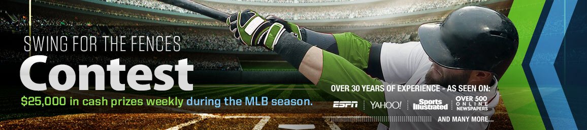 MLB Swing Bonus Header $25.000