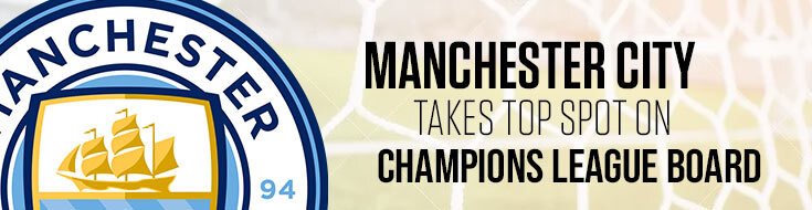 Manchester City Takes Top Spot on Champions League Board