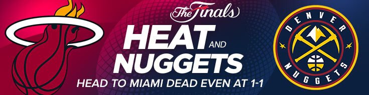 2023 NBA Finals Miami Heat vs. Denver Nuggets Betting Odds (06-08-2023)