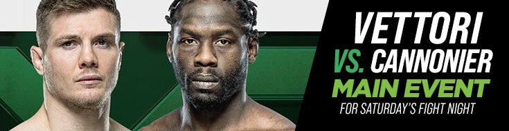 UFC Fight Night Vettori vs. Cannonier Main Card Betting Preview (06-17-2023)