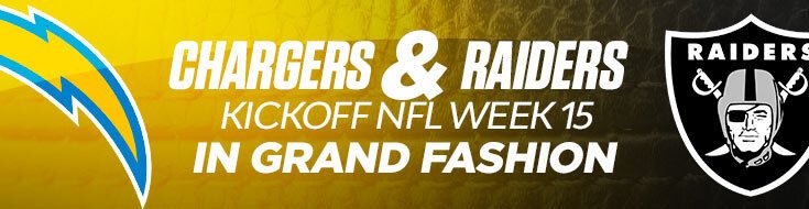 Chargers and Raiders Kickoff NFL Week 15 in Grand Fashion