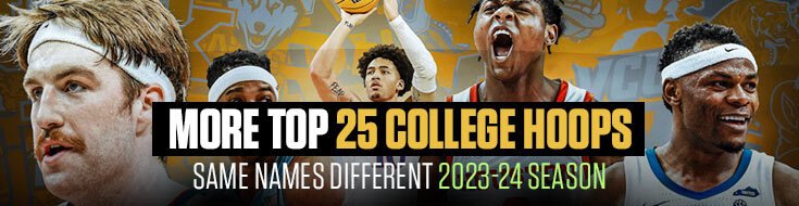 More Top 25 College Hoops – Same Names Different 2023-24 Season