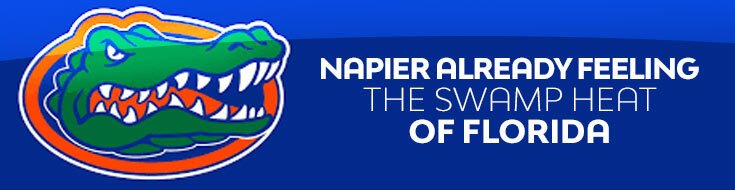 Napier Already Feeling the Swamp Heat of Florida