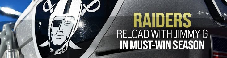 Raiders Reload With Jimmy G in Must-Win Season