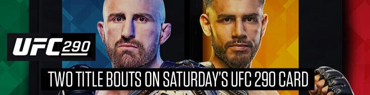 UFC 290 Volkanovski vs. Rodriguez Main Card Betting Odds & Picks (07-08-2023)
