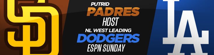 MLB Betting Action Los Angeles Dodgers vs. San Diego Padres (08-06-2023)