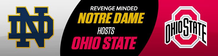 Ohio State Buckeyes vs. Notre Dame Fighting Irish NCAAF Odds (09-23-2023)