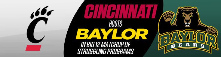 Baylor Bears vs. Cincinnati Bearcats College Football Betting Preview (10-21-2023)