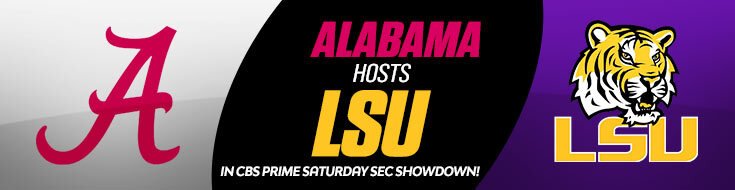 LSU Tigers vs. Alabama Crimson Tide NCAAF Betting Picks & Preview (11-04-2023)