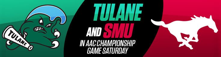 2023 AAC Championship Game Tulane Green Wave vs. SMU Mustangs Picks (12-02-2023)