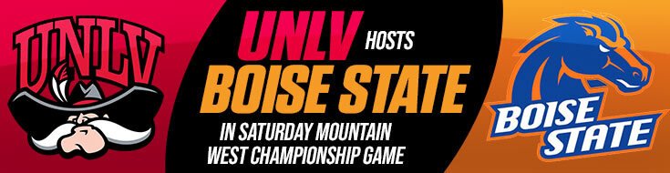 Boise State Broncos vs. UNLV Rebels Mountain West Conference Championship Odds (12-02-2023)