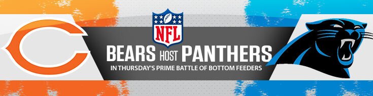 NFL Week 10 Betting Action Carolina Panthers vs. Chicago Bears (11-09-2023)
