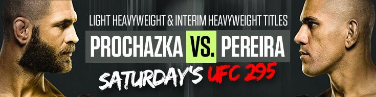 UFC 295 Prochazka vs. Pereira Main Card Betting Preview & Picks (11-11-2023)