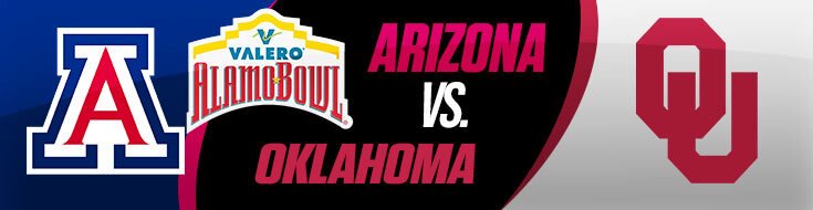 Alamo Bowl Arizona Wildcats vs. Oklahoma Sooners Betting Odds (12-28-2023)