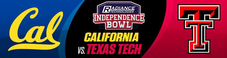 Independence Bowl California vs. Texas Tech Betting Preview (12-16-2023)