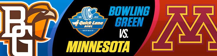 Quick Lane Bowl Bowling Green vs. Minnesota Betting Odds & Picks (12-26-2023)