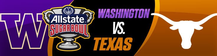 Sugar Bowl Washington Huskies vs. Texas Longhorns Betting Preview (01-01-2024)